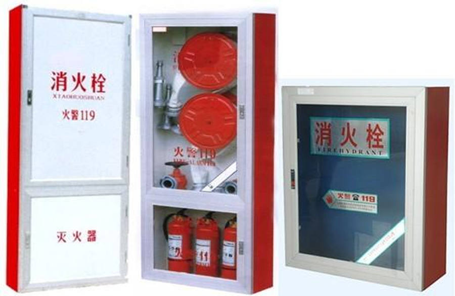 消防灭火工程消火栓灭火器材展示